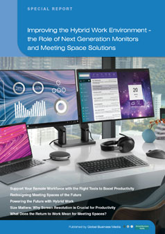 Improving the Hybrid Work Environment - the Role of Next Generation Monitors and Meeting Space Solutions